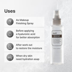 DearKlairs Fondamental Brume Ampoule – concombre rafraîchissant pour calmer et hydrater.