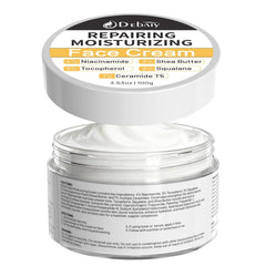 DEBAIY Crème Hydratante Visage avec Niacinamide 4%, teint plus uniforme