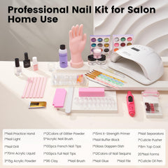 Déciniee drill-accessoires: outil polyvalent pour limer et façonner les ongles.