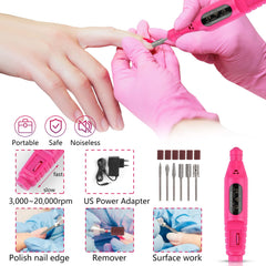 Deciniee kit ongles acryliques complet, idéal débutants et pros.