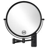 Miroir DECLUTTR 9 pouces, face double, vue claire pour maquillage précis.