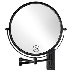 Miroir DECLUTTR 9 pouces, face double, vue claire pour maquillage précis.
