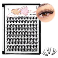 Dedila cils en cluster 8-22mm, 40D et 14mm, volume modulable.