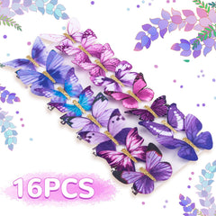 DEEKA pince papillon clip métallique robuste – fixation fiable pour tous types de cheveux