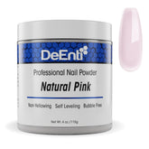 DeEnti Poudre Acrylique Naturel Rose 4oz, fini lisse et longue tenue.