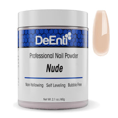 DeEnti Poudre Acrylique Nude 2oz, bocal pratique pour poses nettes.