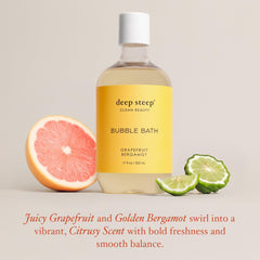 Deep Steep aromathérapie légère grâce aux huiles essentielles.