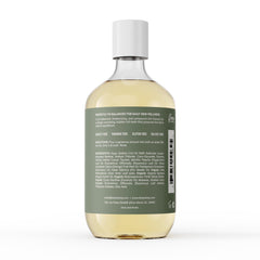 Deep Steep Bain Bulle Rosemary Menthe: etiquette en gros plan pour votre routine soin hydratante.