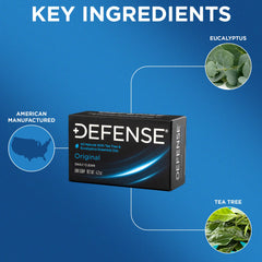 Defense Soap barre-huile-arbre-the-lavage-profond : purifie la peau et élimine les résidus