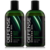 Bouteille Defense Soap, gel douche menthe-arbre à thé, fraîcheur après l'entraînement.