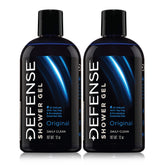 Defense Soap Lait-Douche Arbre à Thé Bouteille 12oz, hydratant et nettoyant en profondeur.
