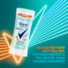 Degree Move Fresh Coco Hibiscus parfum tropical évoquant fraîcheur et bien-être