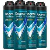 Degree Cool Rush: bouteille spray homme prête à une utilisation toute la journée.
