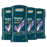 Degree Men Deep Cedar Lavender baton d'antiperspirant prêt à l'emploi.