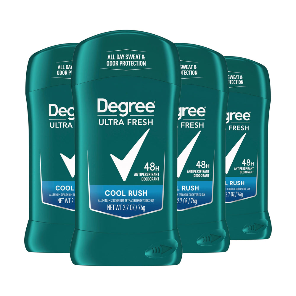 Degree Ultra Fresh: bâton arctique offrant fraîcheur durable et protection anti-transpiration.