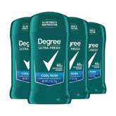 Degree Ultra Fresh: bâton arctique offrant fraîcheur durable et protection anti-transpiration.