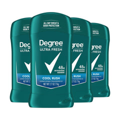 Degree Ultra Fresh: bâton arctique offrant fraîcheur durable et protection anti-transpiration.
