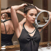 Miroir double-face Deikoliuna de 8 pouces pour voir l’arrière de la tête.