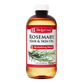 Delacruz huile romarin - bouteille: hydratation naturelle pour peau et cheveux.