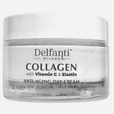 Delfanti-Milano Crème jour collagène, rituel matinal pour peau lumineuse.