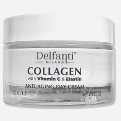 Delfanti-Milano Crème jour collagène, rituel matinal pour peau lumineuse.