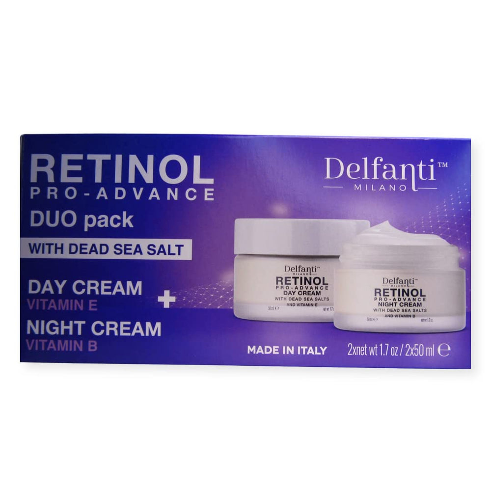Delfanti-Milano Retinol Pro-Advance Jour, crème en bouteille: hydratation quotidienne.