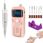 Ponceuse DELIFO portable avec affichage LED pour un contrôle précis des ongles.