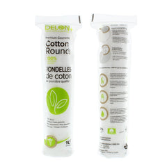Disques coton DELON visage démaquillage doux adapté peau sensible.