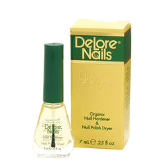 Delore Nails – finition brillante des ongles après manucure.
