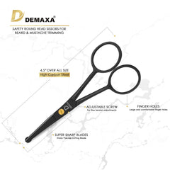 DEMAXA peigne moustache pour modeler et dompter les poils avec précision.