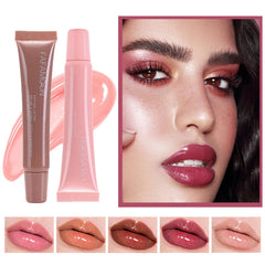 DENESTUP Lip Jam fini nude avec brillance naturelle et moderne.