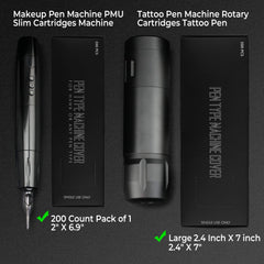 Denergy sachet protection machine tatouage : protège le grip et la propreté.