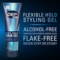 Application facile du gel Dep Endurance pour coiffage rapide