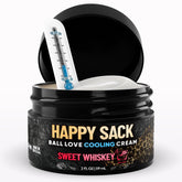 Derm Dude Happy Sack front label highlights odor control for men.