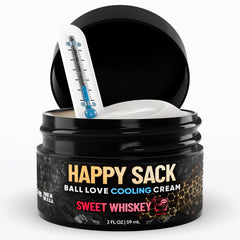 Derm Dude Happy Sack front label highlights odor control for men.