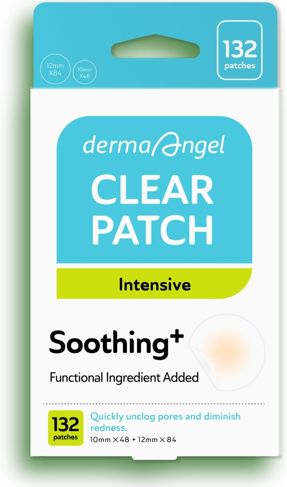 Patch DERMA ANGEL visage invisible, soin discret des boutons
