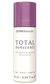 DERMAdoctor antiperspirant-bouteille-roll-on lumineuse protège des odeurs et illumine la peau