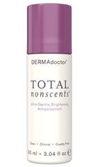DERMAdoctor antiperspirant-bouteille-roll-on lumineuse protège des odeurs et illumine la peau