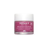 DERMA E gommage visage dans son emballage, prêt pour exfolier en douceur.