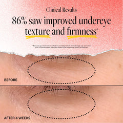Patch yeux DERMA E lutte contre les cernes et signes de fatigue.