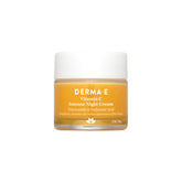 DERMA E Crème Nuit Vitamin C: bouteille 2oz prête pour l’hydratation nocturne