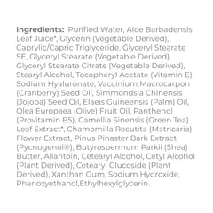 Texture légère de Derma E, crème mains hydratante au toucher non gras.