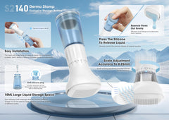 Derma Stamp, chambre de 10 ml pour un remplissage pratique