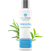DermaChange Shampoo, bouteille 236 ml, cheveux plus forts et volumisés.