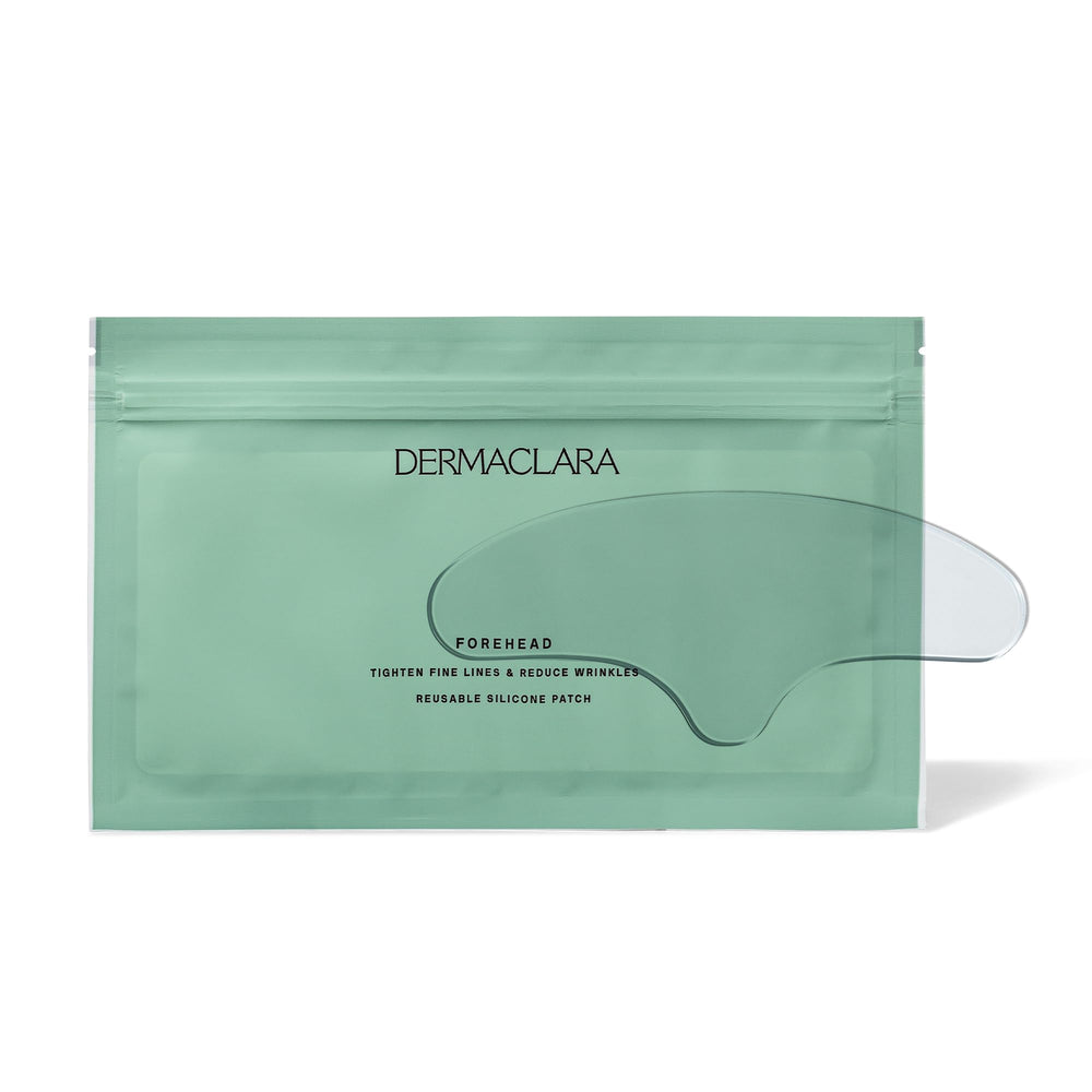 Dermaclara Patch Frontale sur peau propre prêt pour les soins.