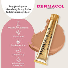 Dermacol couverture extrême sans transfert pour un fini durable