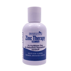Dermaharmony bouteille purifiante: versement fluide et nettoyage doux au pyrithione zinc.
