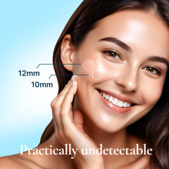 DERMAKR patch bouton hydrocolloïde translucide: masque discret et guérison ciblée.
