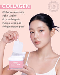 DERMAL Collagène Moistfull – emballage et lot de 120 feuilles, hygiène facilitée.
