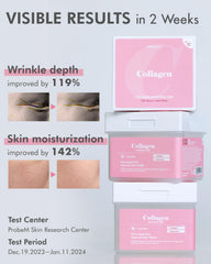 DERMAL Collagène Moistfull – tiges pour une application hygiénique.